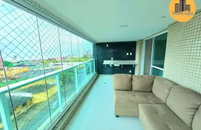 Apartamento padrão em armação, prédio com área de lazer completa, unidade toda reformada, com 112m², pode financiar.