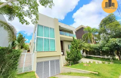 Casa alto padrão em alphaville 2, toda reformada, com 455m², sendo 5 quartos, porteira fechada
