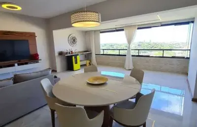 Apartamento alto padrão no colina a de patamares, reformado, vista mar, com 3 vagas e 3 suites