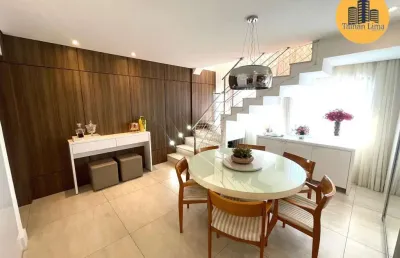 Cobertura duplex no caminho das arvores, com 3/4 sendo 2 suites, toda reformada, localização excelente