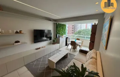 Apartamento alto padrão no cidade jardim, prédio novo, todo reformado, com lazer completo