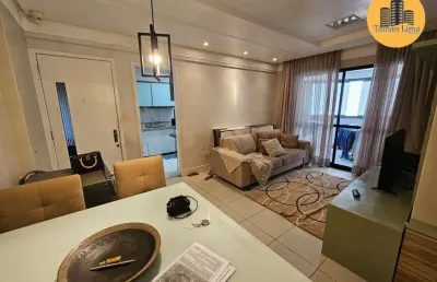 Apartamento padrão no stiep, com 3/4 sendo 1 suite, reformado, armarios em todos os ambientes.