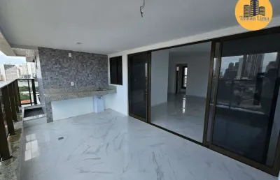 Apartamento alto padrão no caminho das arvores, com 3 suites, área de lazer completa, andar alto.