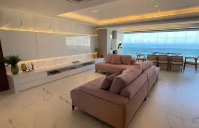Apartamento em pituaçu, com 3 suites, reformado, com 3 vagas, planta com 140m²