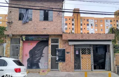 Terreno com 2 casas e 3 salões comerciais à venda, 122 m² por r$ 699.000 - limoeiro - são paulo/sp
