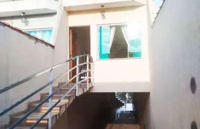 Espaçoso sobrado a venda no parque cruzeiro do sul, 3 dorms sendo 1 suíte e 5 vagas de garagem por r$ 700.000 - são paulo / sp