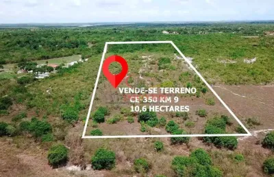 Terreno à venda na Ce 350 Km9, Tanques, Horizonte
