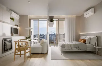 Lançamento à venda, 31 m² privativos, 1 dormitório, mercês, curitiba, pr