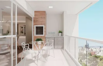 Apartamento à venda 84m² privativos, 3 dormitórios 1 sendo suíte, 2 vagas, centro, são josé dos pin