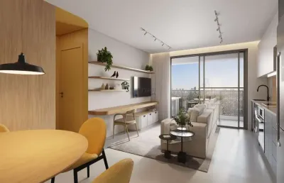 Lançamento à venda, 58 m² privativos, 2 dormitórios 1 sendo suíte, 1 vaga, capão raso, curitiba, pr