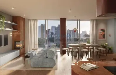 Lançamento à venda, 136 m² privativos, 3 uítes, 2 vagas, batel, curitiba, pr