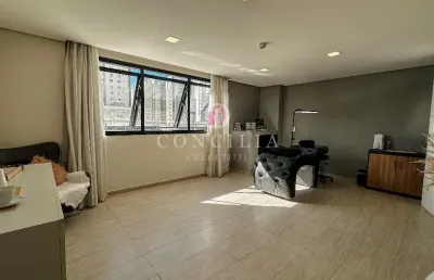 Sala comercial 34m² - vega to work - água verde - curitiba/pr
