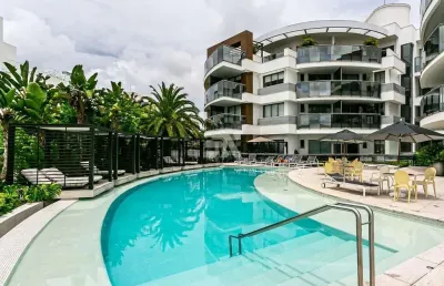 Apartamento com 3 quartos à venda na avenida dos búzios, 1136, jurerê internacional, florianópolis por r$ 3.000.000
