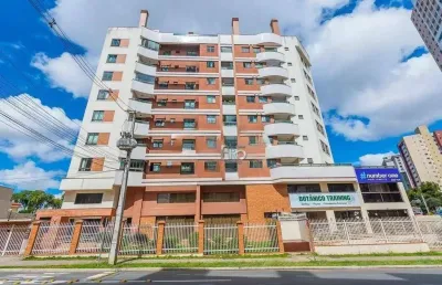 Apartamento com 1 dormitório à venda , sacada com churrasqueira e garagem coberta - jardim botânico - curitiba/pr