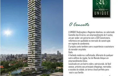 Apartamento para venda em salvador, caminho das árvores, 4 dormitórios, 4 suítes, 5 banheiros, 4 vagas