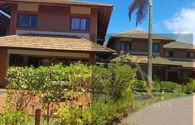 Casa em condomínio para venda em camaçari, itacimirim (monte gordo), 4 dormitórios, 4 suítes, 5 banheiros, 2 vagas