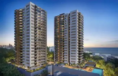 Apartamento para venda em salvador, costa azul, 3 dormitórios, 2 suítes, 2 banheiros, 1 vaga