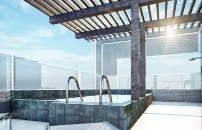 Cobertura duplex para venda em joão pessoa, bessa, 1 dormitório, 1 banheiro