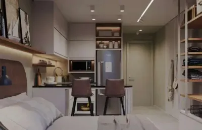 Studio para venda em cabedelo, intermares, 1 dormitório, 1 banheiro