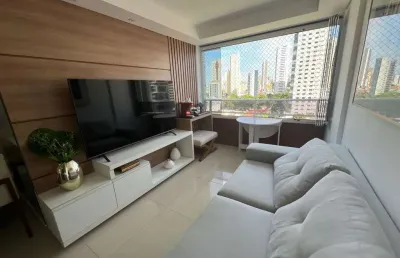 Apartamento para venda em joão pessoa, manaíra, 3 dormitórios, 2 suítes, 1 banheiro, 2 vagas