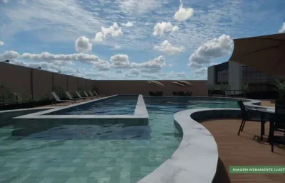 Apartamento para venda em joão pessoa, altiplano cabo branco, 2 dormitórios, 1 suíte, 1 banheiro, 1 vaga