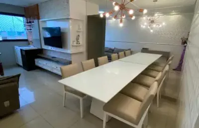 Apartamento mobiliado para venda em joão pessoa, bancários, 3 dormitórios, 1 suíte, 1 banheiro, 2 vagas