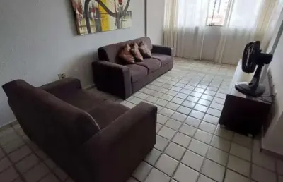 Apartamento mobiliado para locação em joão pessoa, manaíra, 2 dormitórios, 1 suíte, 1 banheiro, 1 vaga