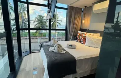 Apartamento mobiliado para venda em joão pessoa, cabo branco, 1 dormitório, 1 banheiro