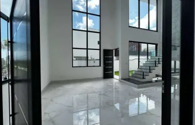 Casa de condomínio para venda tem 388 metros quadrados com 4 quartos