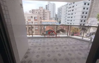 Apartamento residencial à venda, caiçara, praia grande - ap0986.