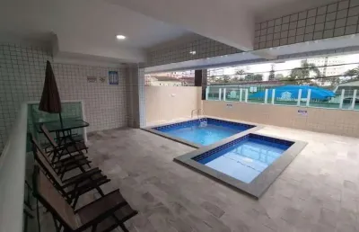 Apartamento residencial à venda, caiçara, praia grande - ap2281.