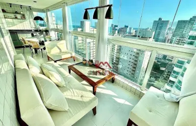 Apartamento residencial à venda, tupi, praia grande - ap0208.