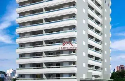 Apartamento residencial à venda, guilhermina, praia grande - ap0494.