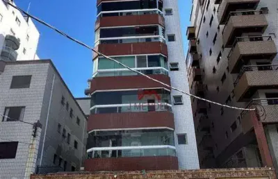 Apartamento residencial à venda, vila guilhermina, praia grande - ap0749.