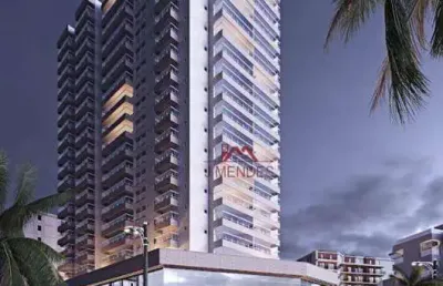 Apartamento residencial à venda, caiçara, praia grande - ap2357.