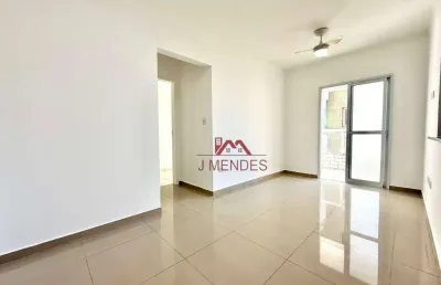 Apartamento com 1 dormitório à venda, 40 m² por r$ 275.000,00 - mirim - praia grande/sp