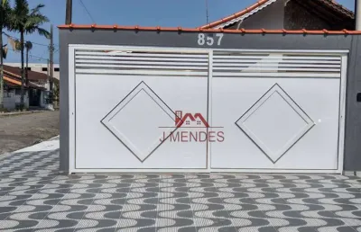 Casa com 2 dormitórios à venda, 107 m² por r$ 390.000,00 - maracanã - praia grande/sp
