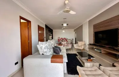 Apartamento com 3 dormitórios à venda, 155 m² por r$ 850.000,00 - boqueirão - praia grande/sp