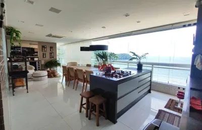 Apartamento com 3 dormitórios à venda, 250 m² por r$ 4.950.000 - canto do forte - praia grande/sp