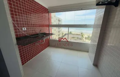 Apartamento com 2 dormitórios à venda, 67 m² por r$ 580.000,00 - caiçara - praia grande/sp