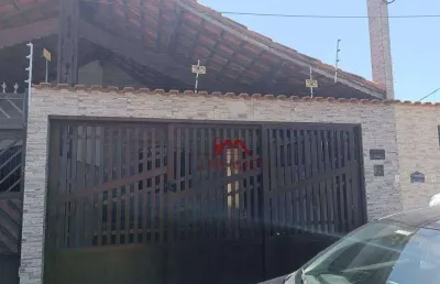 Casa com 3 dormitórios à venda, 111 m² por r$ 620.000,00 - vila guilhermina - praia grande/sp
