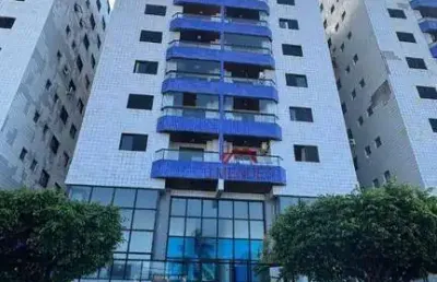 Apartamento com 2 dormitórios à venda, 80 m² por r$ 395.000,00 - vila assunção - praia grande/sp