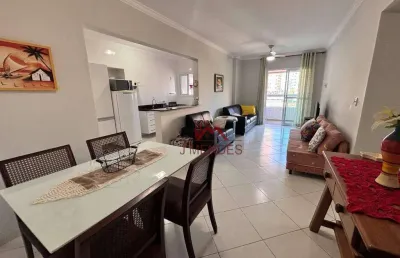 Apartamento com 2 dormitórios à venda, 86 m² por r$ 530.000,00 - aviação - praia grande/sp