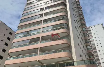 Apartamento com 3 dormitórios à venda, 132 m² por r$ 930.000,00 - aviação - praia grande/sp