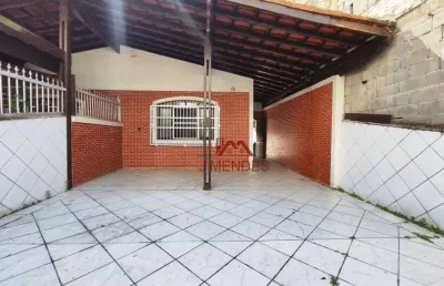 Casa com 3 dormitórios à venda, 106 m² por r$ 660.000 - vila guilhermina - praia grande/sp