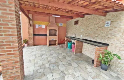 Kitnet com 1 dormitório à venda, 25 m² por r$ 190.000 - canto do forte - praia grande/sp