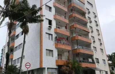 Apartamento com 1 dormitório à venda, 54 m² por r$ 298.000,00 - tupi - praia grande/sp