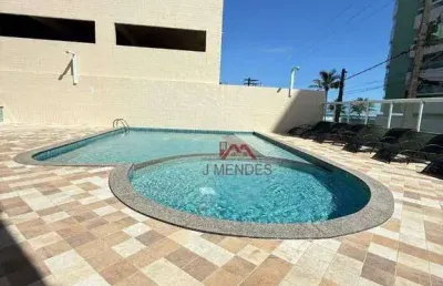 Apartamento com 1 dormitório à venda, 55 m² por r$ 309.000,00 - vila balneária - praia grande/sp