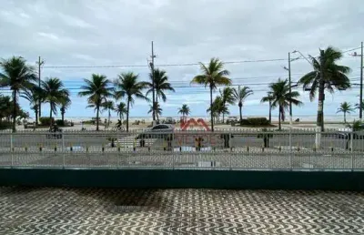 Oportunidade - pé na areia!!! kitnet com 1 dormitório à venda, 25 m² - tupi - praia grande/sp
