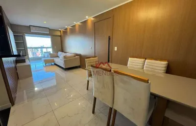 Apartamento com 3 dormitórios à venda, 148 m² por r$ 1.790.000,00 - vila guilhermina - praia grande/sp